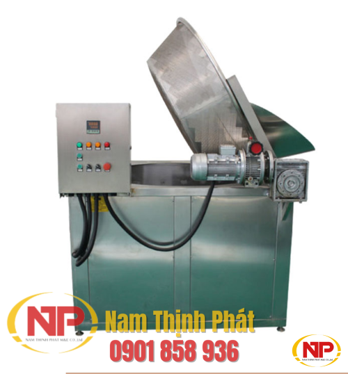 Máy Chiên Da Cá, Nui, Đậu, Snack